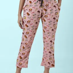 Dreamz by Pantaloons Pink Cotton Printed Pyjamas - Pack Of 2 image 2