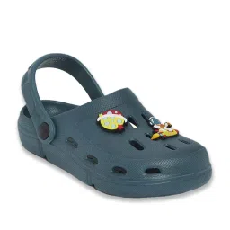 Pantaloons Junior Teal Blue Back Strap Clogs image 2