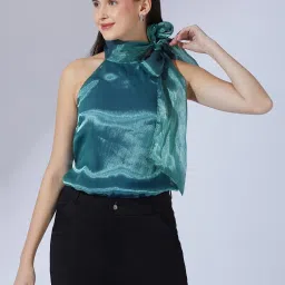 Globus Teal Regular Fit Top image 1
