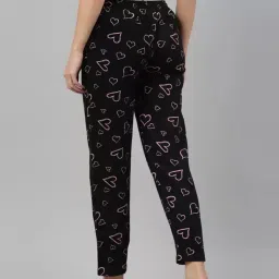 Kryptic Black & Blue Printed Pure Cotton Elasticated Waist Band Regular Fit Pyjamas - Pack of 2 image 2