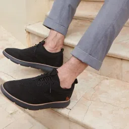 Neemans Men's Black Casual Sneakers image 1