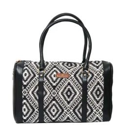 NR by Nidhi Rathi Black Printed Medium Shoulder Handbag-picture-47
