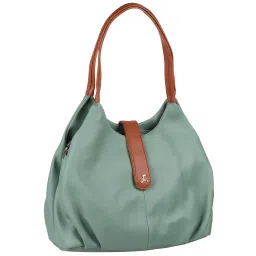 Mochi Light Green Medium Hobo Shoulder Bag image 4
