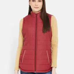 Duke Wine Quilted Jacket-image-18