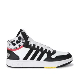 adidas Men's HOOPS 3.0 MID White Casual Sneakers-picture-13