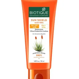 Biotique Sun Shield Aloe Vera SPF 30 Sunscreen Lotion - 50 ml-picture-48