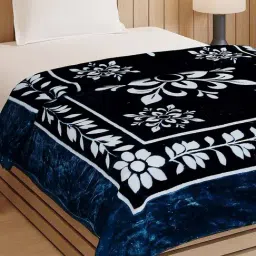 Monte Carlo Double Bed Winter Blanket Relations Pvc 540 GSM 1 Ply 1 Blanket (160 CM X 220 CM)-picture-24
