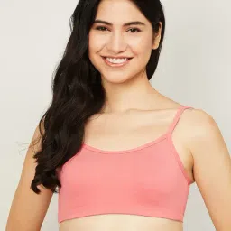 Ginger by Lifestyle Pink Full Coverage Bra-image-40