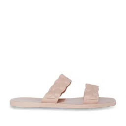 Forever Glam by Pantaloons Women's Peach Casual Sandals image 2