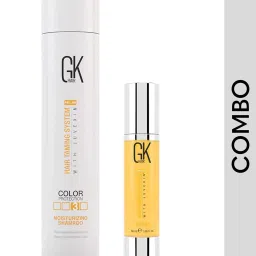 GK Hair Color Protection Moisturizing Shampoo and Serum Combo image 1
