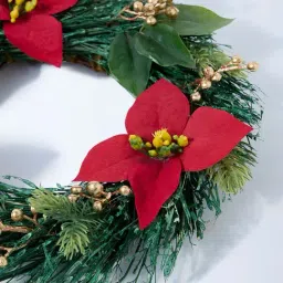 Westside Home Green Candle Wreath Christmas Decoration image 4
