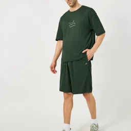 Styli Green Regular Fit Co-Ord Set image 1