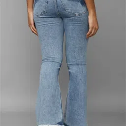 Allen Solly Blue Cotton Mid Rise Jeans image 2