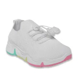 Pantaloons Junior White Lace Up Shoes image 2