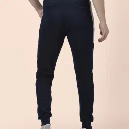 People by Pantaloons Navy Regular Fit Joggers image 2