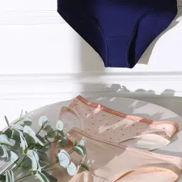 Vero Moda Intimates Multicolor Cotton Printed Hipster (Pack Of 3) image 1