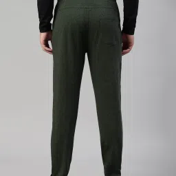 Van Heusen Green Cotton Regular Fit Trackpants image 2