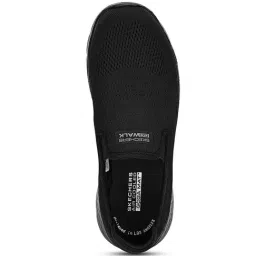 Skechers Men's GO WALK FLEX Black Walking Shoes image 4