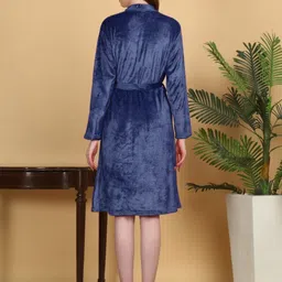 KLOTTHE Woollen Bath Robe With Belt image 4