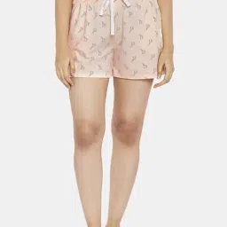 Dreamz by Pantaloons Peach Cotton Printed Shorts-picture-34