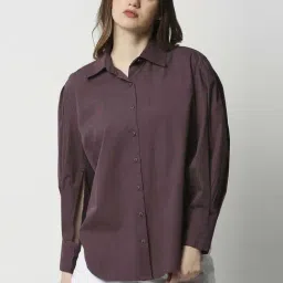 Remanika Brown Pure Cotton Shirt-picture-35