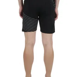 Monte Carlo Black Regular Fit Printed Shorts image 2