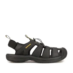 Weinbrenner by Bata Men's Black Fisherman Sandals image 1