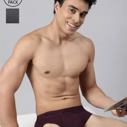 Levi's Multicolor Cotton Solid Briefs Pack of 2 image 1