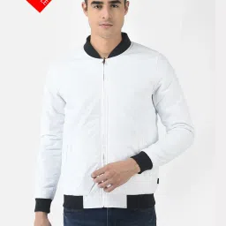 Crimsoune Club Black & White Regular Fit Reversible Jacket image 1