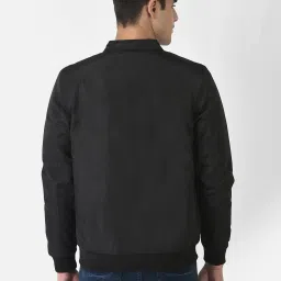 Crimsoune Club Black & Maroon Regular Fit Reversible Jacket image 2