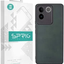 Sprig Back Cover for IQOO Z7 Pro (Green) image 1