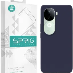 Sprig Back Cover for VIVO V40E 5G (Blue) image 1