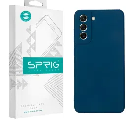 Sprig TPU Matte Back Cover for Samsung Galaxy S21 FE 5G (Blue) image 1