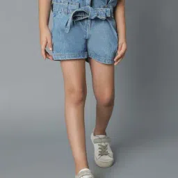 Tales & Stories Kids Light Blue Regular Fit Short-picture-19