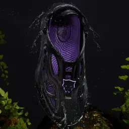 The Souled Store Men's Hydros Black Back Strap Clogs image 1