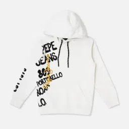 Pepe Jeans Kids Off White Printed Sweatshirt-picture-23