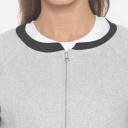 Campus Sutra Grey Full Sleeves Sweatshirt image 5