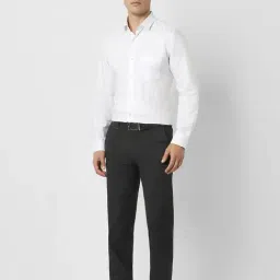 Van Heusen Black Slim Fit Trousers image 5