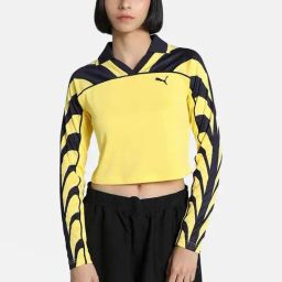 Puma Yellow Print Slim Fit Top-picture-39