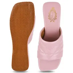 Shoetopia Women's Mauve Casual Sandals image 3