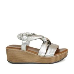 Inc.5 Women's Gun Metal Sling Back Wedges-picture-38