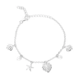 Shaya 925 Silver Shell Yeah Bracelet image 2
