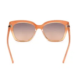 Guess GUS78785544FSG Brown UV Protected Square Sunglasses for Women image 4