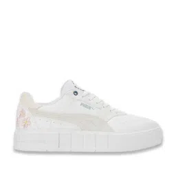 Puma Women's Cali Court Embroidery White Sneakers-picture-20