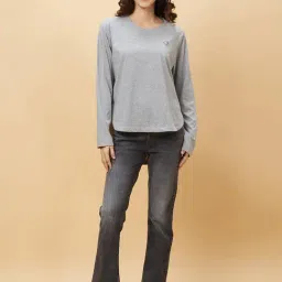 Being Human Grey Bootcut Mid Rise Jeans image 4
