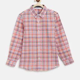 Campana Kids Multicolor Checks Full Sleeves Shirt-picture-20
