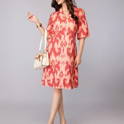 Tamiska By Narendra Kumar Women Printed Shirt Dress image 4