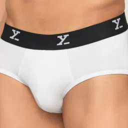XYXX White Regular Fit Briefs - Pack Of 3 image 5