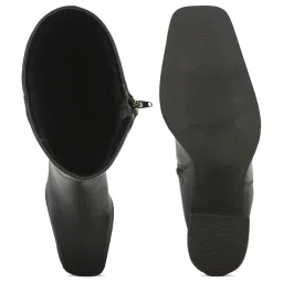 Truffle Collection Women's Black Casual Booties image 3