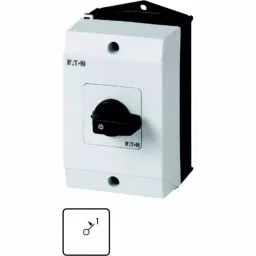 EATON 3P 2 Position 45° On-Off Cam Switch, 690 V AC, 32A, Toggle Actuator, 222757 T3-2-15323/I2-picture-26
